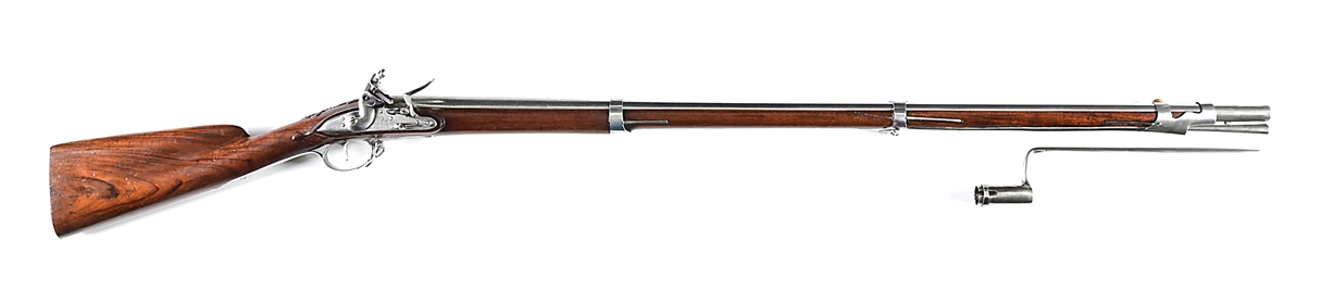 (A) FINE 1774 FRENCH OFFICERS FUSIL WITH BAYONET BY JOSEPH DUMAREST, WITH BAYONET.