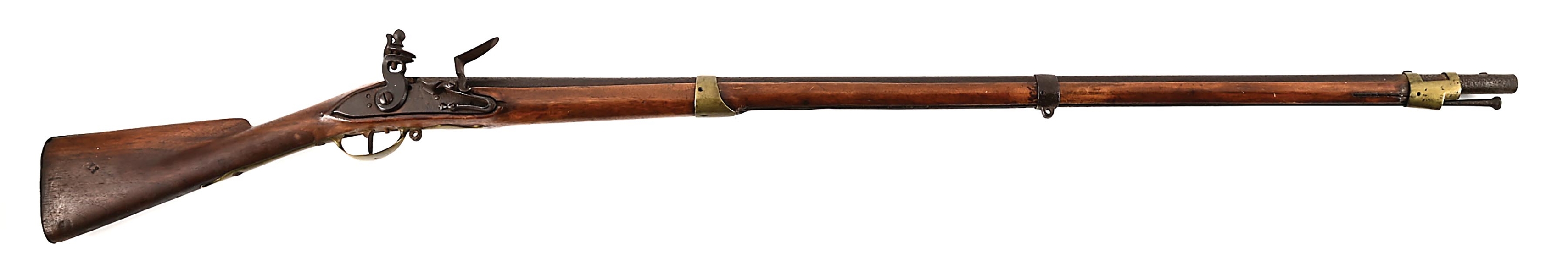 (A) RARE FRENCH MODEL 1763/66 MARINE MUSKET.