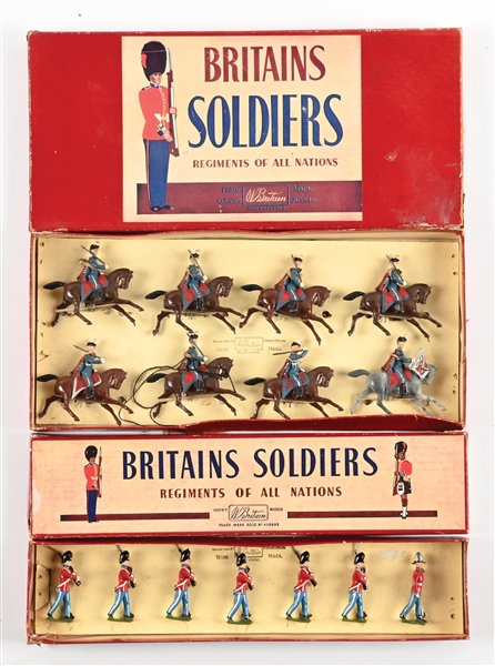 LOT OF 2: W. BRITAIN SETS IN BOXES