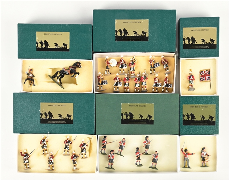 LOT OF 6: FRONTLINE NAPOLEONIC WARS SETS IN BOXES