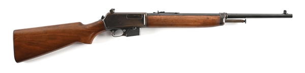 (C) J. P. LOWER RETAILER MARKED WINCHESTER MODEL 1907 SELF LOADING RIFLE.
