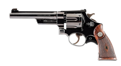 (C) PRE-WAR SMITH & WESSON NON-REGISTERED MAGNUM .357 DOUBLE ACTION REVOLVER.