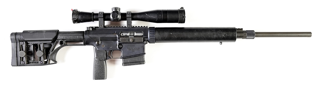 (M) KNIGHTS MANUFACTURING COMPANY SR-25 .308 WINCHESTER SEMI-AUTOMATIC RIFLE.