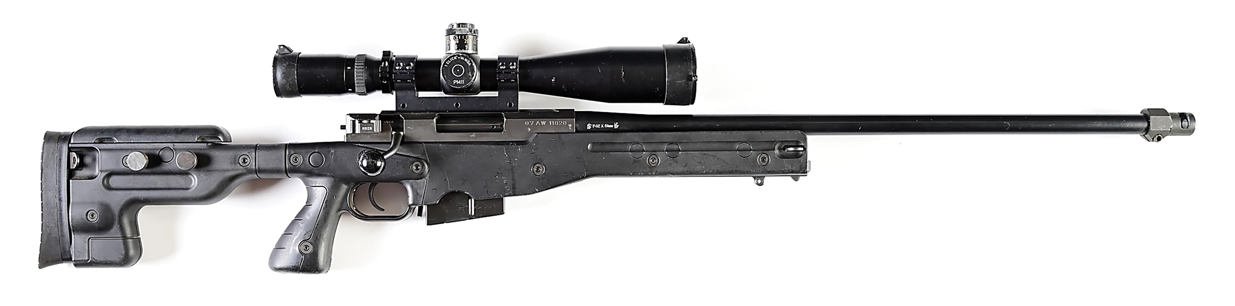 (M) ACCURACY INTERNATIONAL ARCTIC WARFARE 7.62X51MM BOLT ACTION RIFLE.