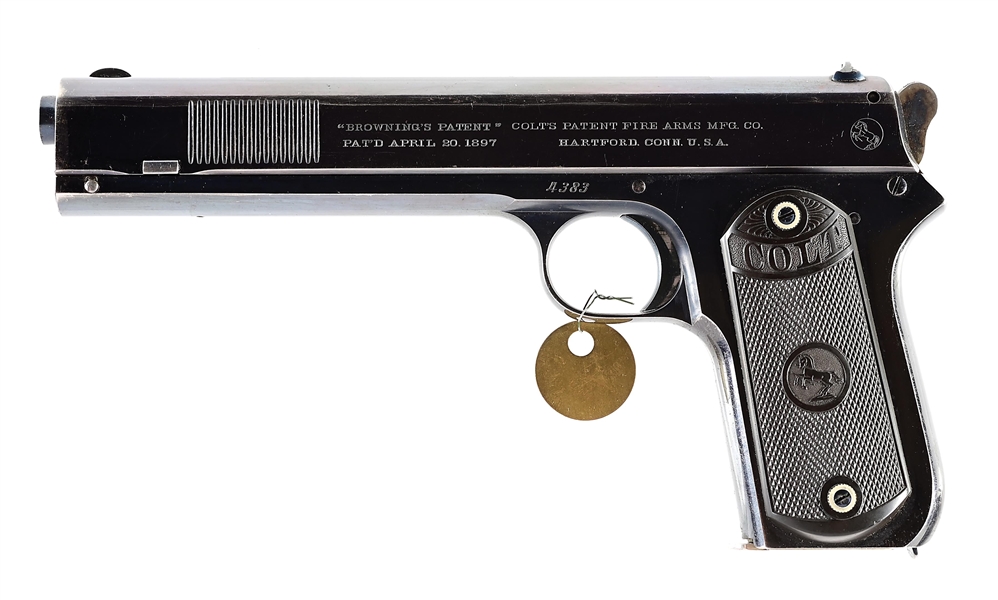(C) COLT 1902 SPORTING MODEL .38 ACP SEMI-AUTOMATIC PISTOL