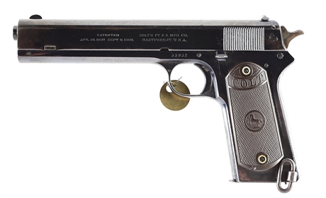 (C) COLT 1902 .38 ACP SEMI-AUTOMATIC PISTOL