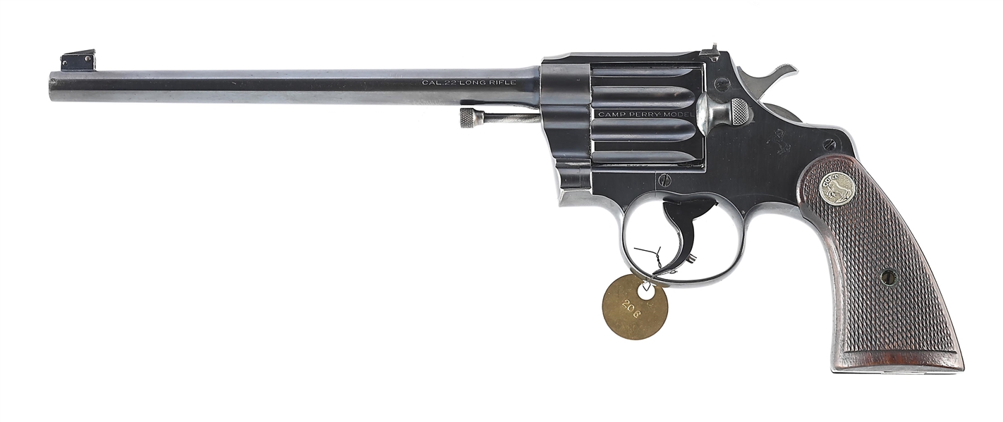 (C) COLT CAMP PERRY MODEL .22 LR SINGLE SHOT PISTOL