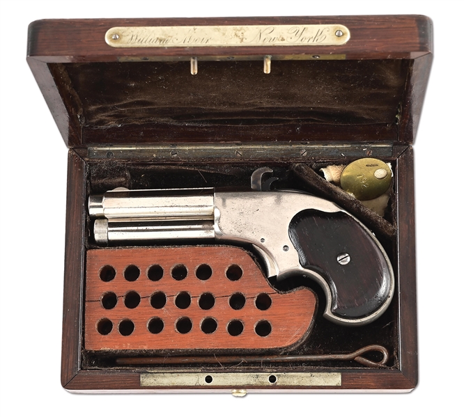 (A) IDENTIFIED REMINGTON-RIDER MAGAZINE PISTOL IN CASE