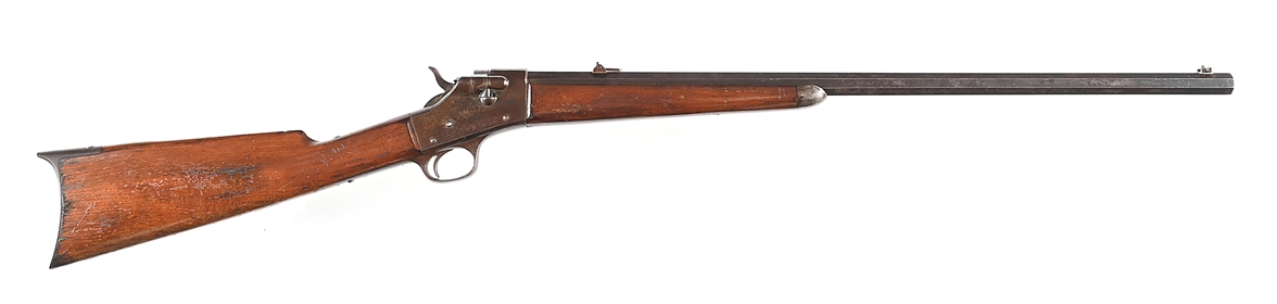 (A) WHITNEY PHOENIX SINGLE SHOT .44 CF SPORTING RIFLE