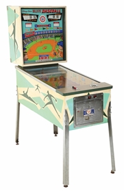 10¢/25¢ CHICAGO COINS BULLSEYE 2-PLAYERS BASEBALL ARCADE MACHINE