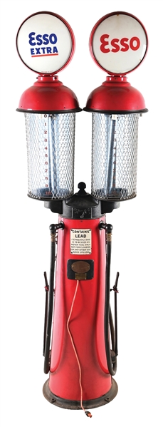 CLEARVISION MODEL #702 DUPLEX VISIBLE GAS PUMP