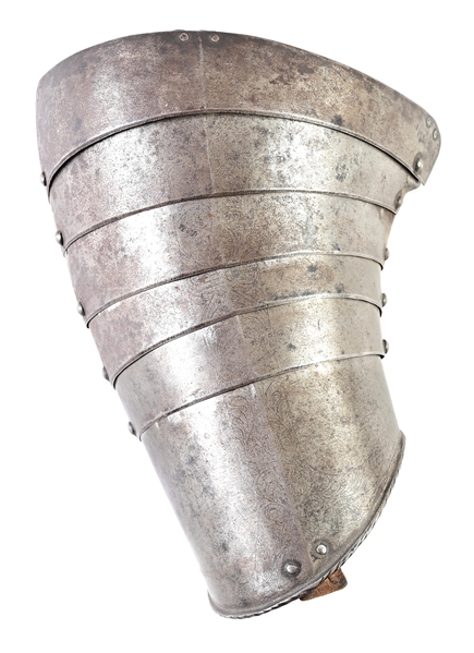 GERMAN SHOULDER ARMOR, LIKELY PISAN