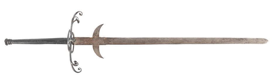 A MASSIVE PARADE SWORD.