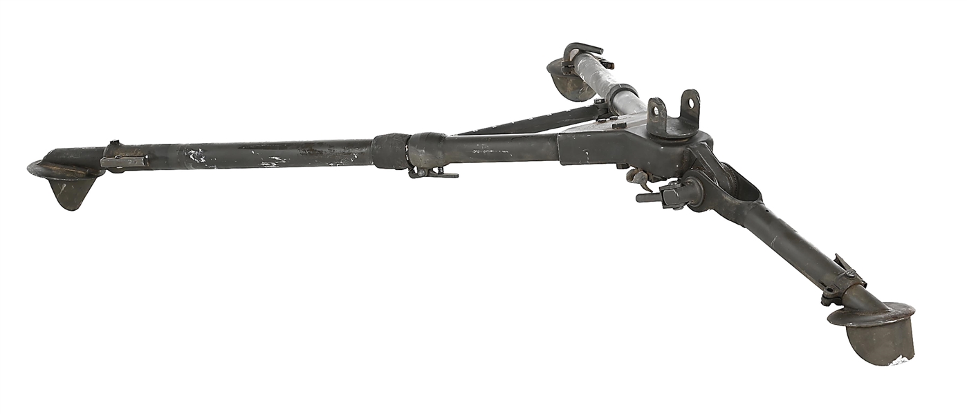 STATE OF THE ART M205 TRIPOD FOR THE BROWNING .50 CALIBER MACHINE GUN OR MK-19 AUTOMATIC GRENADE LAUNCHER.