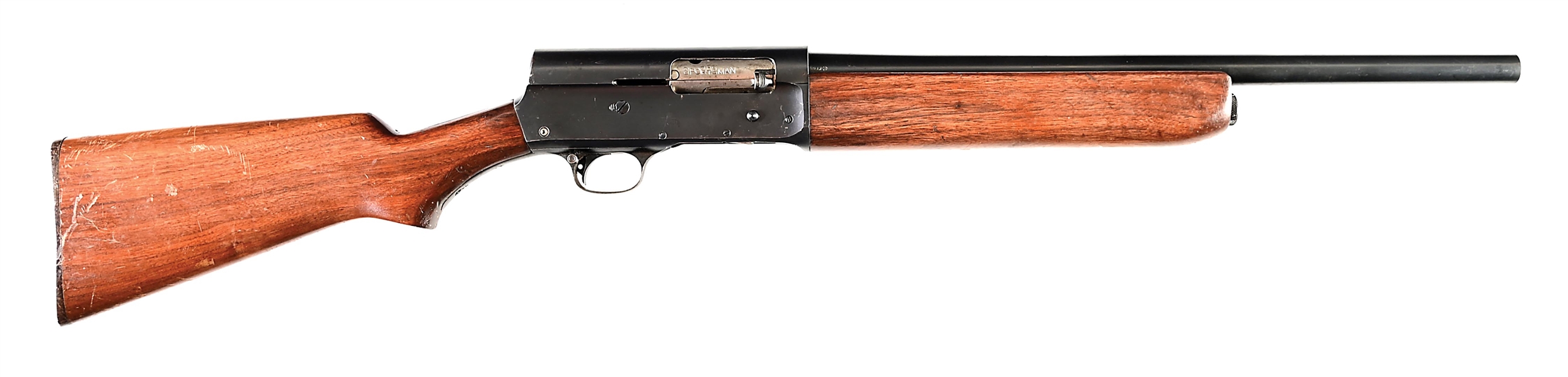 (C) US REMINGTON MODEL 11 SEMI-AUTOMATIC RIOT SHOTGUN.