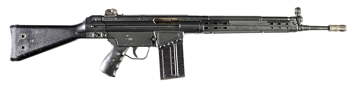 (M) PRE-BAN HECKLER & KOCH HK 91 SEMI-AUTOMATIC RIFLE.