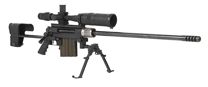 (M) EDM ARMS XM04 .408 WINDRUNNER BOLT ACTION RIFLE WITH PLETHORA OF RELOADING SUPPLIES.