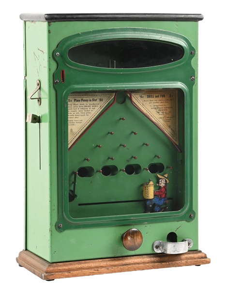 RARE 1¢ WEST COAST NOVELTY HONEST JOHN SKILL GAME