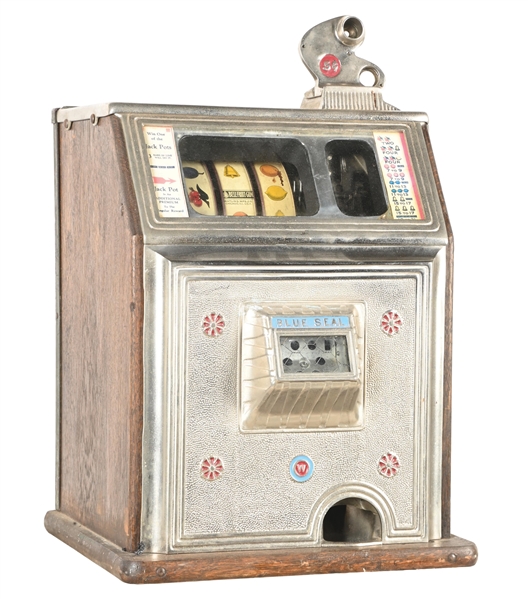 5¢ WATLING MFG. BLUE SEAL SLOT MACHINE