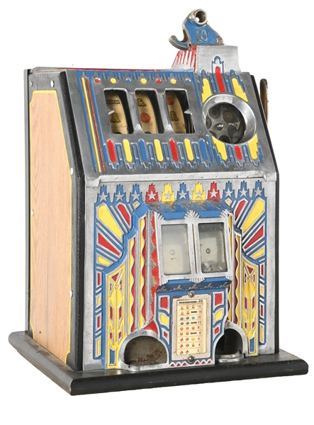 10¢ PACE MFG. CO. FANCY FRONT COMET SLOT MACHINE