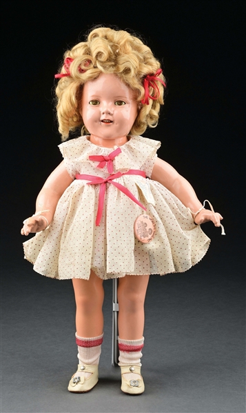 ALL ORIGINAL 18" IDEAL OFFICIAL SHIRLEY TEMPLE DOLL