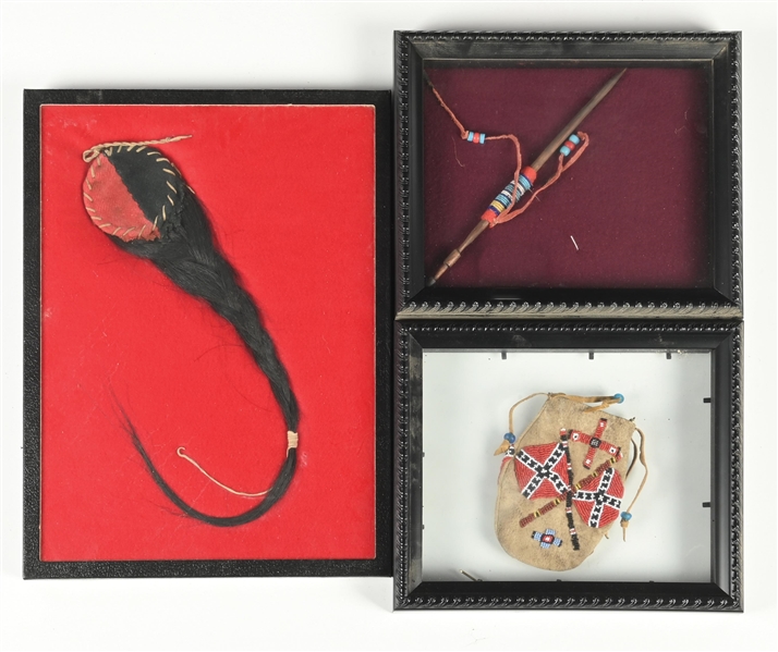 LOT OF 3: PLAINS-STYLE ITEMS