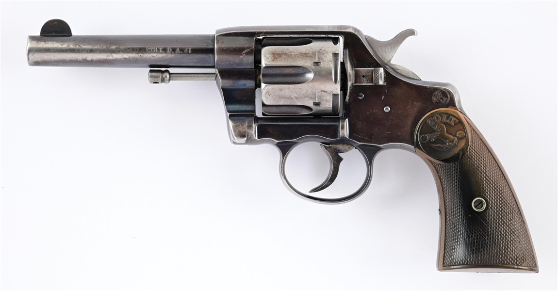 (A) COLT MODEL 1895 NEW ARMY .41 DOUBLE ACTION REVOLVER (1897)