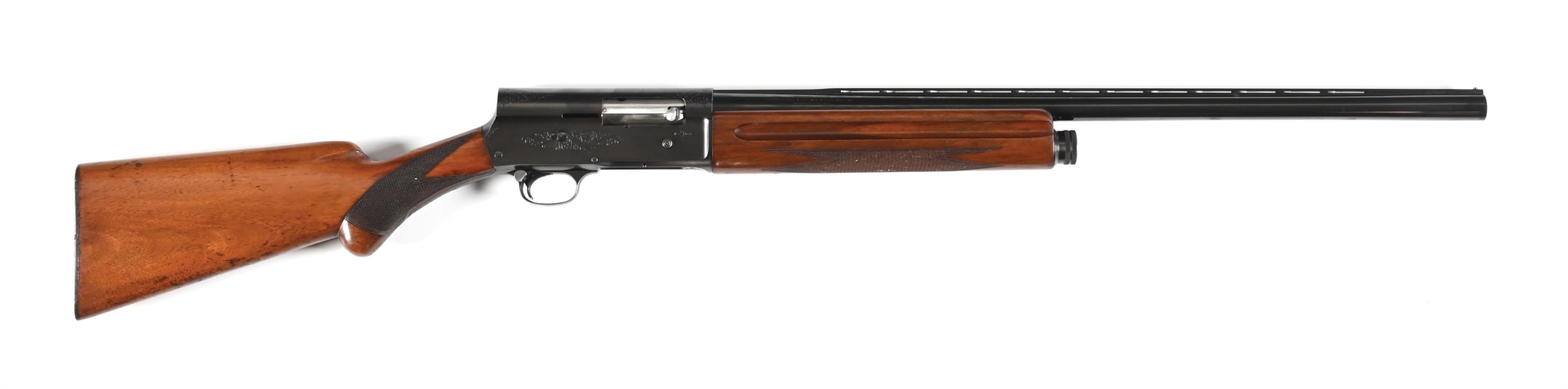 (C) BROWNING A5 SEMI-AUTOMATIC SHOTGUN.