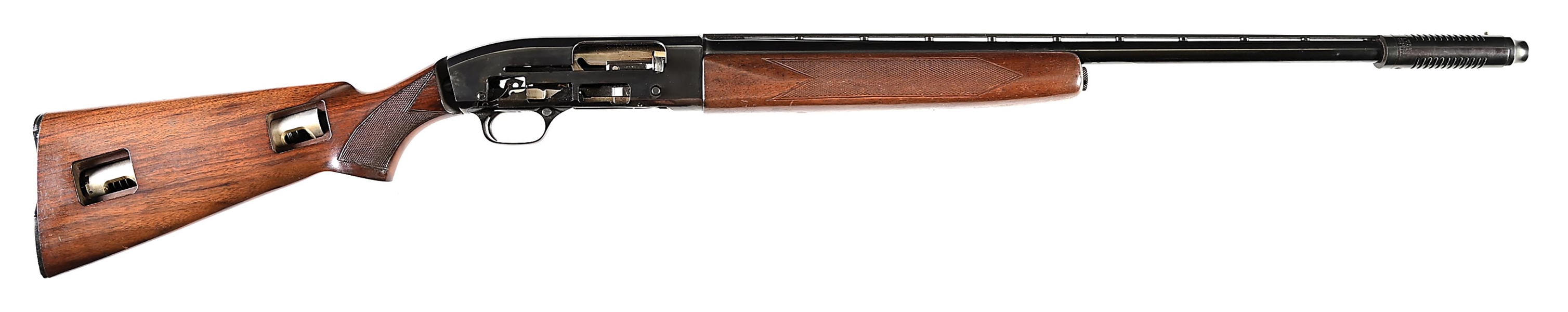 (C) WINCHESTER MODEL 50 20 GAUGE CUTAWAY SEMI-AUTOMATIC SHOTGUN.  