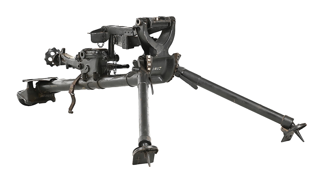 DESIRABLE ORIGINAL SWISS MG11 MAXIM MACHINE GUN TRIPOD.