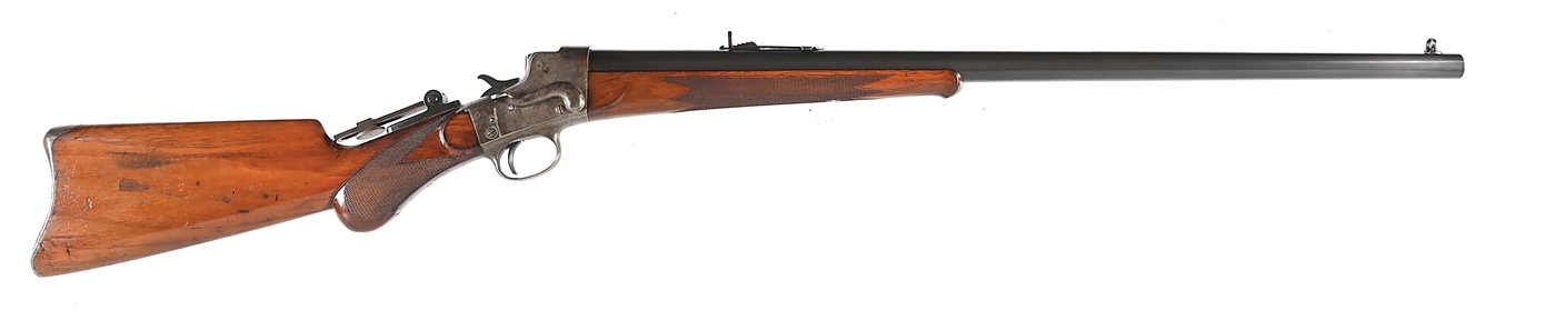 (C) REMINGTON HEPBURN NO. 3 SINGLE SHOT RIFLE IN .30-40.