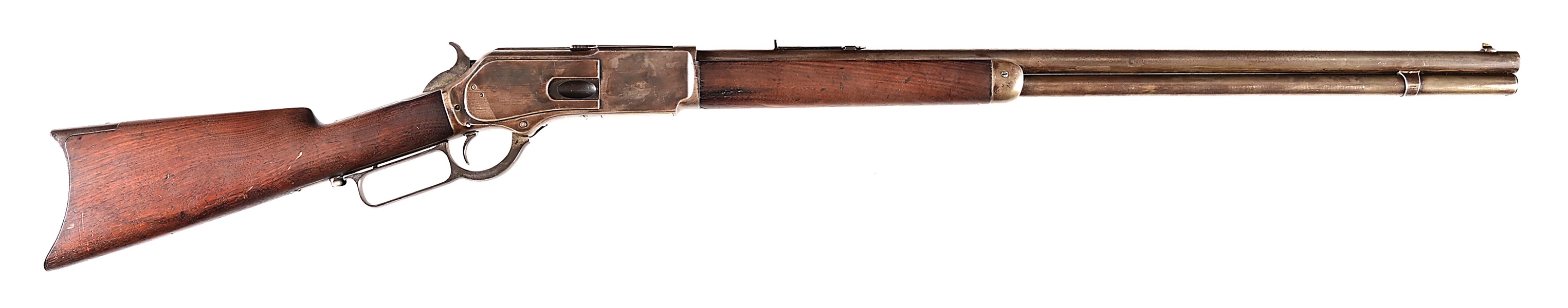 (A) WINCHESTER MODEL 1876 .40-60 LEVER ACTION RIFLE (1886).