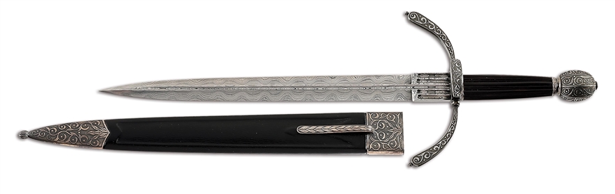 VINCE EVANS CUSTOM LEFT HAND DAGGER.