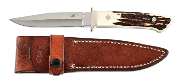 BOB LOVELESS STAG BOOT KNIFE.