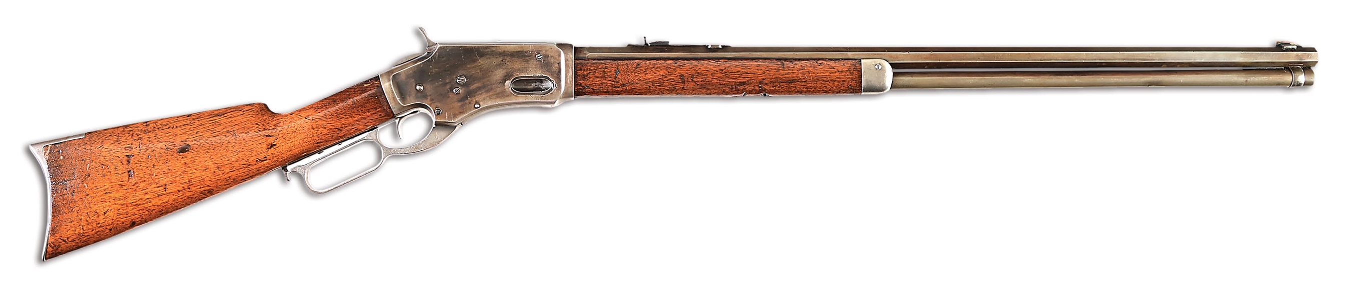 (A) SCARCE LARGE FRAME WHITNEY-KENNEDY .40-60 LEVER ACTION RIFLE.