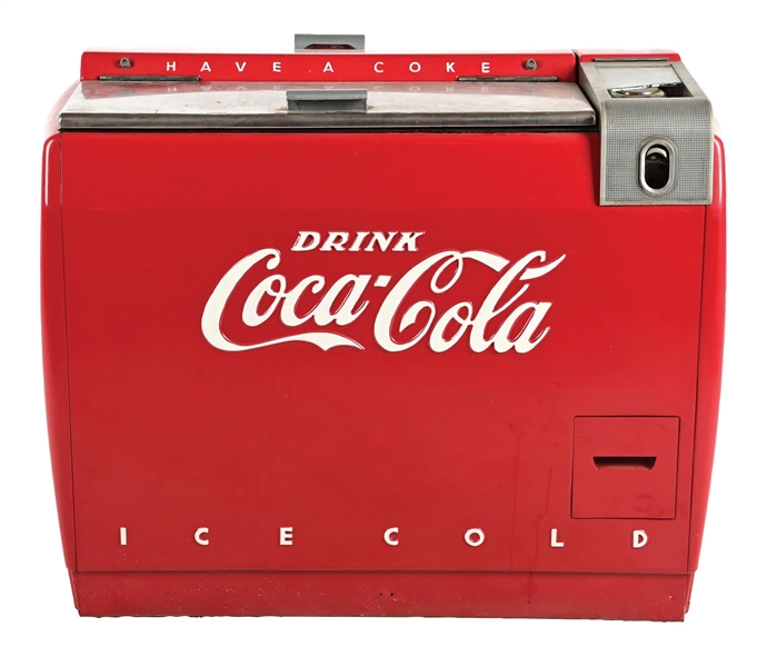 COCA-COLA DOUBLE LIFT-TOP COOLER