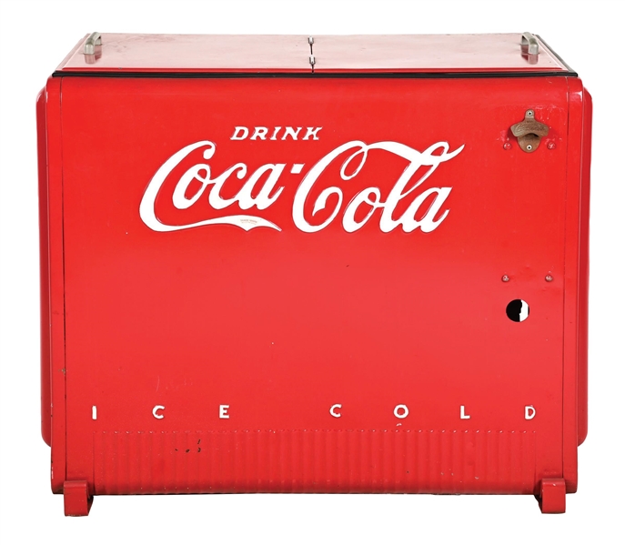 DOUBLE DOOR COCA-COLA ICE CHEST