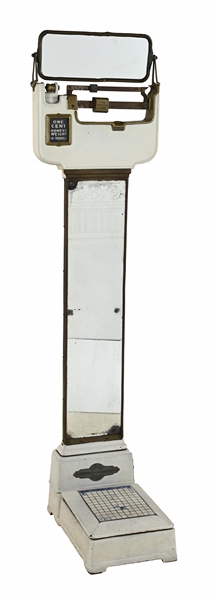 PEERLESS JR. COIN OPERATED BALANCE BEAM SCALE