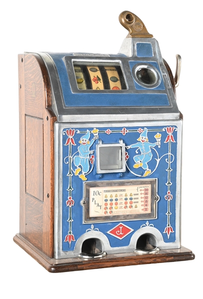 10¢ JENNINGS & CO. DUTCH BOY SLOT MACHINE