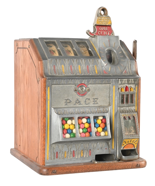 1¢ PACE MFG. CO. BANTAM SLOT MACHINE