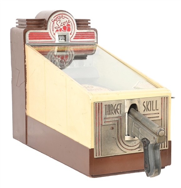 1¢ A.B.T. MFG. CORP. YOUR SCORE TARGET SKILL GAME 