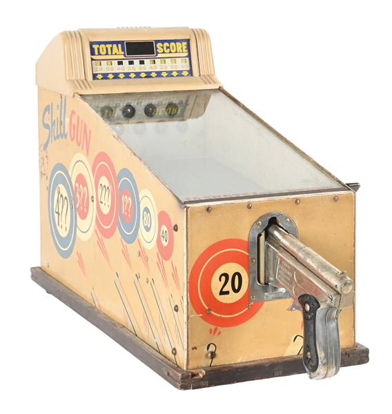 1¢ A.B.T. SKILL GUN TARGET PRACTICE GAME MACHINE