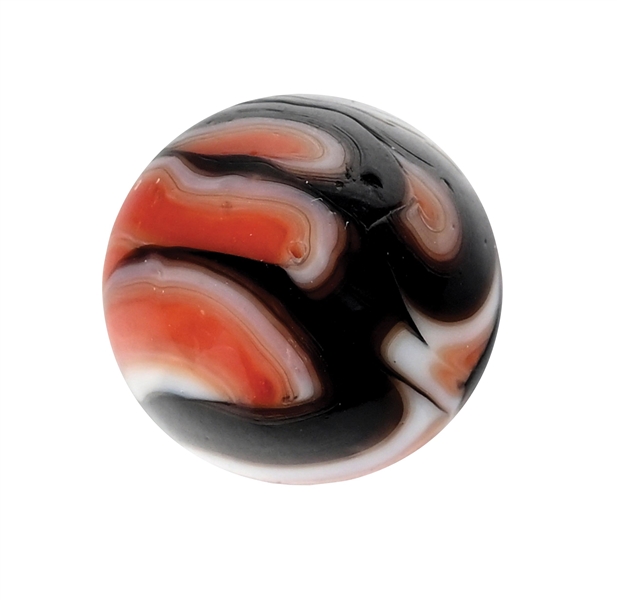 CHRISTENSEN AGATE 3-COLOR SWIRL MARBLE