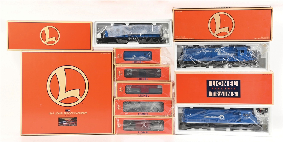LOT OF 3: LIONEL CONRAIL LOCOMOTIVES