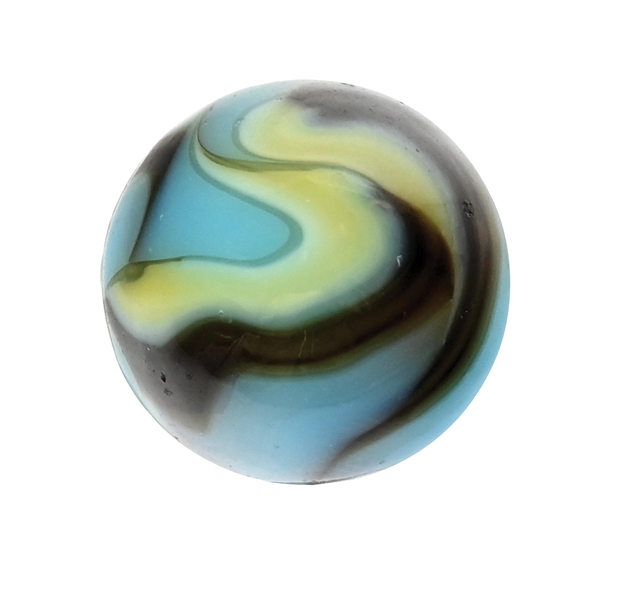 CHRISTENSEN AGATE 4-COLOR SWIRL MARBLE