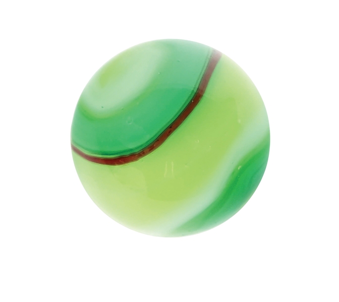AKRO AGATE CORKSCREW LIMEADE MARBLE
