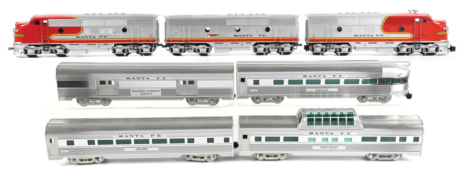 LOT OF 7: DEHANES SANTA FE 7-PIECE SET
