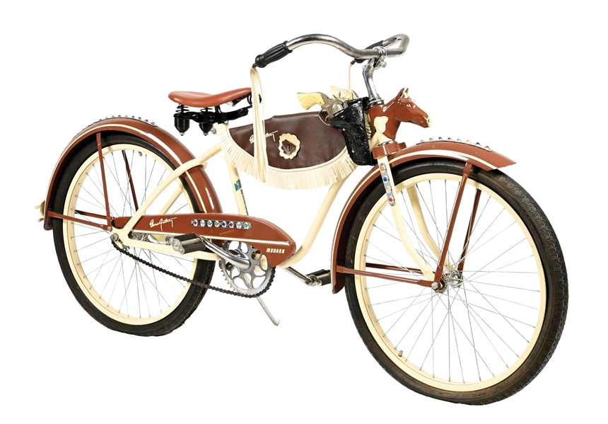 MONARK GENE AUTRY BOYS BICYCLE WITH CAP GUNS