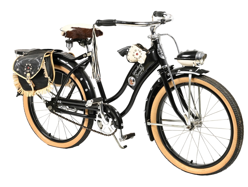 ROLLFAST HOPALONG CASSIDY GIRLS BICYCLE WITH CAP GUNS