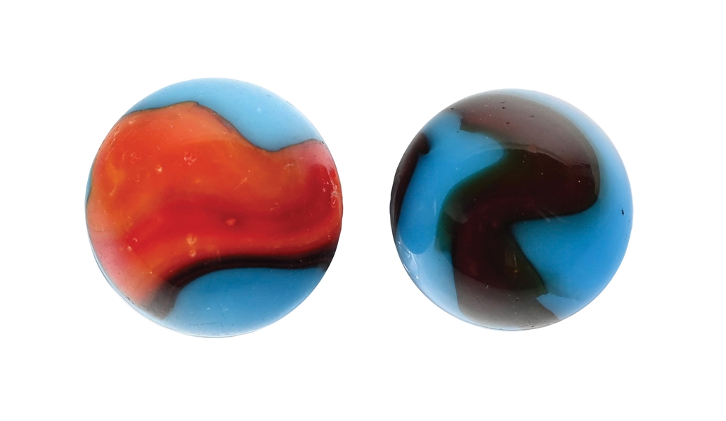 LOT OF 2: PELTIER NATIONAL MARBLES